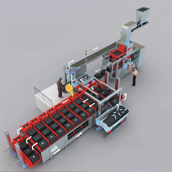 Hunter Linear Mold Handling System: Type IV